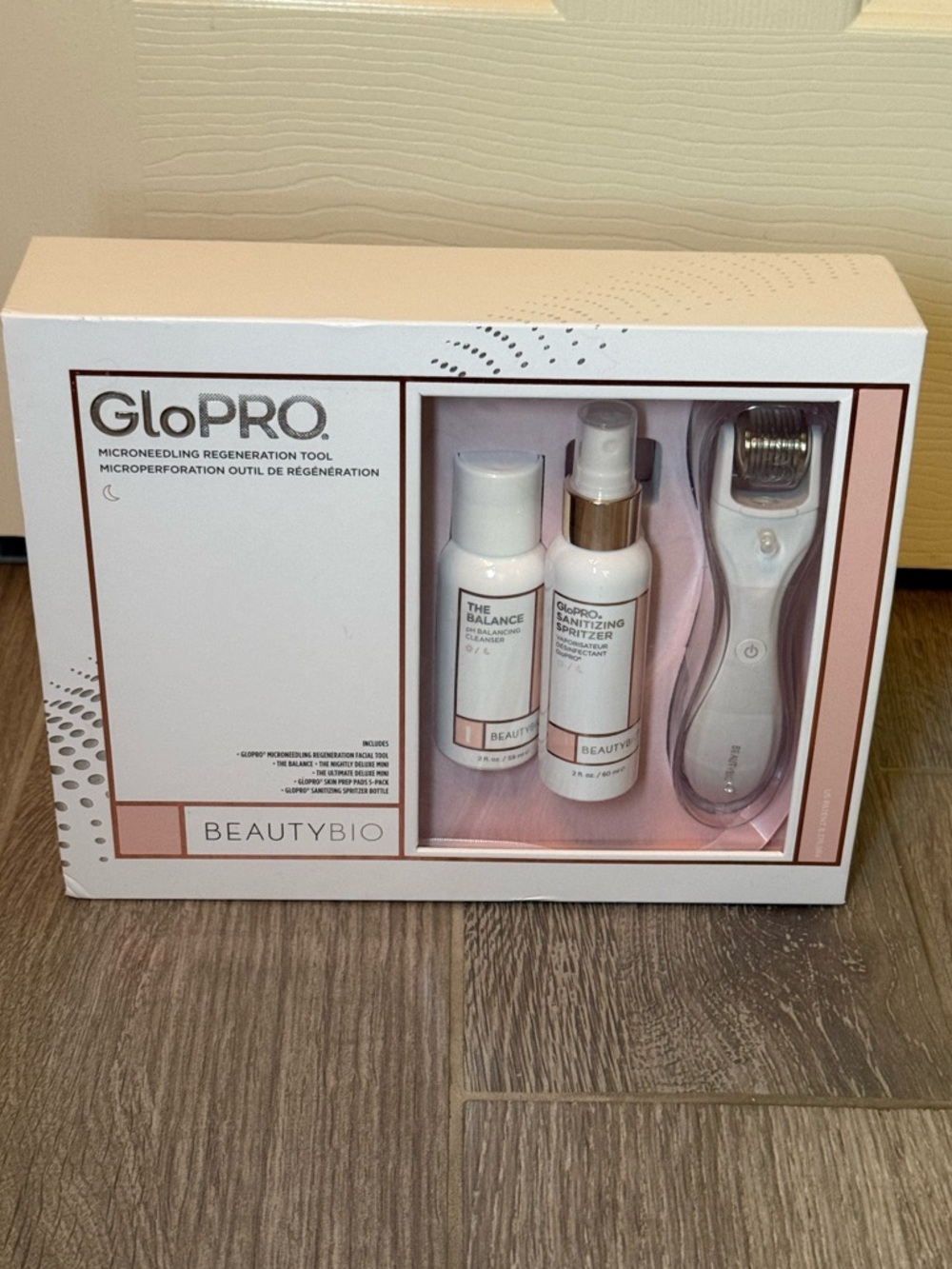 NIB BeautyBio Glo Pro Microneedling Set